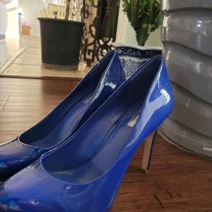 Blue Patent Women's Heels